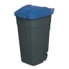 BRB-Lagertechnik BRB Mülltonne 100 Liter VE: 2 Stück, Anthrazit/blau