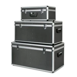 BRB-Lagertechnik BRB Aluboxen, 3er-Set