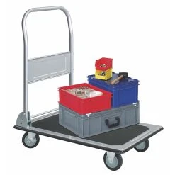 BRB-Lagertechnik BRB Klappwagen 910x610 Mit Schwarzen Rädern