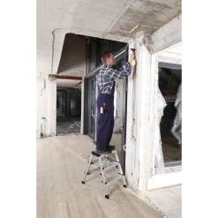 Krause "Treppo" Doppel-Klapptritt, 2 X 3 Stufen -BRB-Lagertechnik Geschäft 1473722000 prod 003