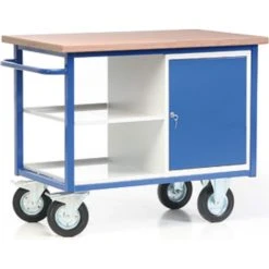 Protaurus ROTAURO Fahrbare Werkbank Mit 1 Schrank Und 2 Ablagen
