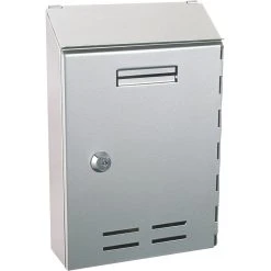 Rottner Standard Briefkasten Silber