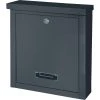 Rottner Brighton Briefkasten Schwarz