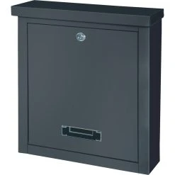 Rottner Brighton Briefkasten Schwarz