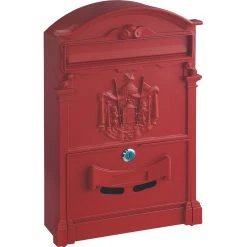 Rottner Ashford Briefkasten Rot