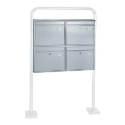 Rottner Briefkastenanlage Mit 4 Briefkästen