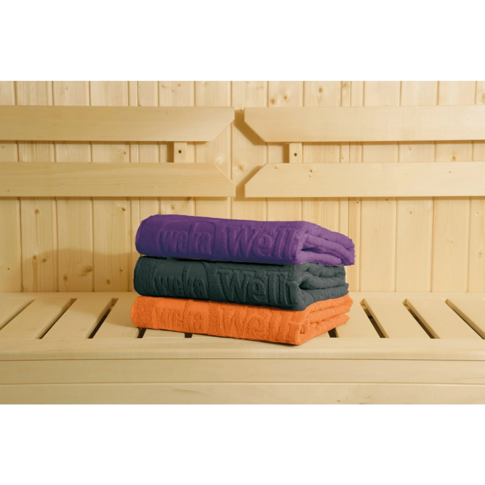 Weka Spezial-Saunahandtuch Mandarin 1 Weka Spezial-Saunahandtuch Mandarin