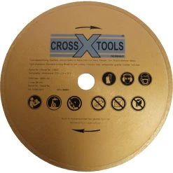 Crosstools Cross Tools Diamantscheibe 230 Mm X 2 Mm X 22,23 Mm