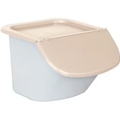 BRB-Lagertechnik BRB Zutatenspender / Vorrats-Container / Abfallsammler 15 L Beige