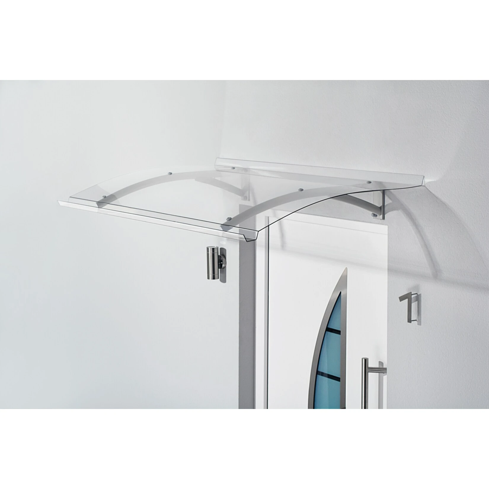 Gutta Typ PT Secco Pultvordach Edelstahl, 150 X 90 Cm 1 Gutta Typ PT Secco Pultvordach Edelstahl, 150 X 90 Cm