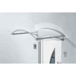 Gutta Typ BV Secco Bogenvordach, 150 X 90 Cm, Edelstahl