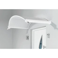 Gutta Typ OV/B Ovalbogenvordach, Weiß, 160 X 90 Cm