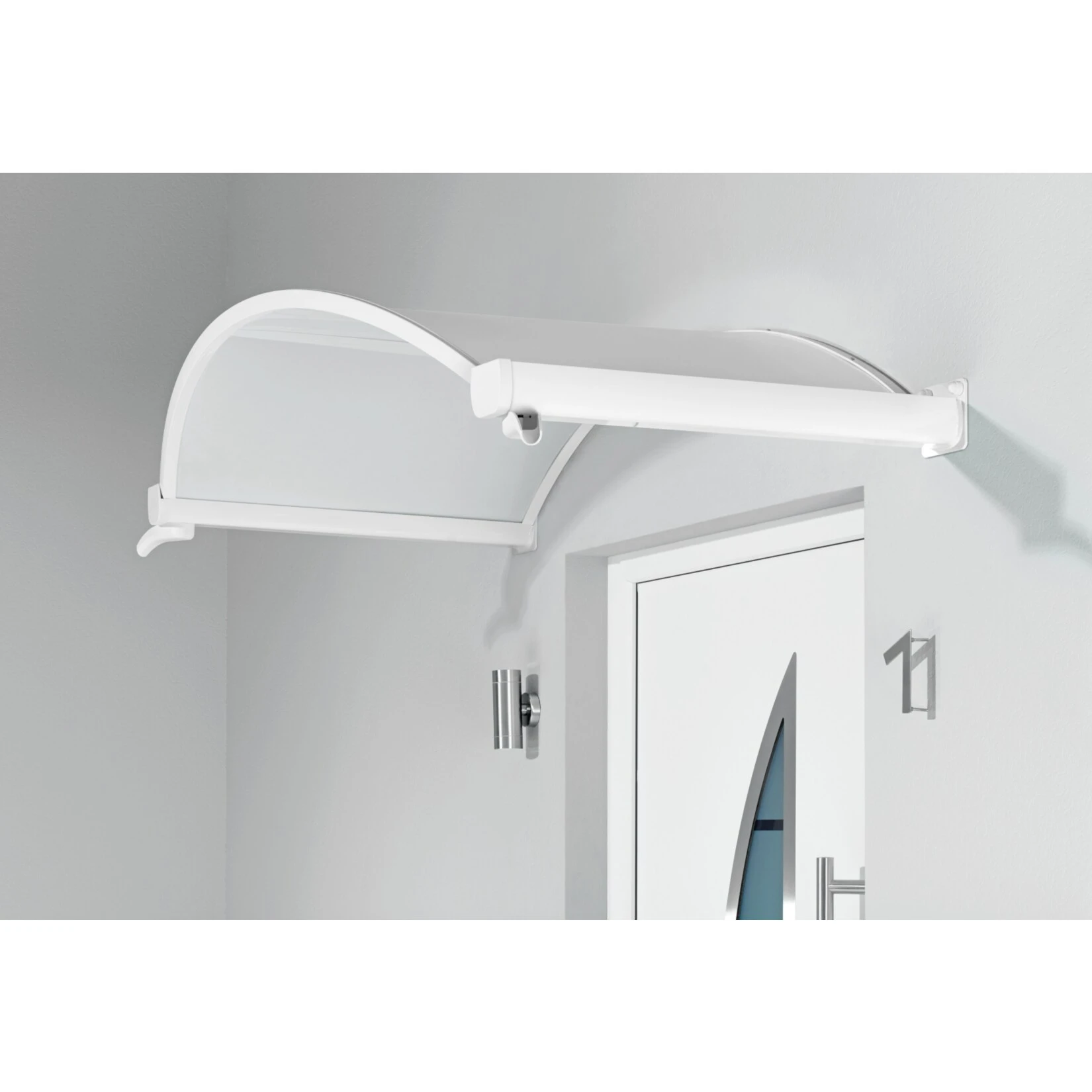 Gutta Typ OV/B Ovalbogenvordach, Weiß, 160 X 90 Cm 1 Gutta Typ OV/B Ovalbogenvordach, Weiß, 160 X 90 Cm