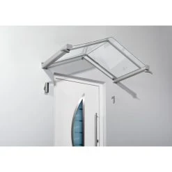 Gutta Typ GV/T Giebelvordach, Edelstahl, 160 X 90 Cm