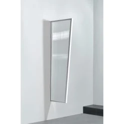 Gutta Typ B2/PC Vordach-Seitenteil Klar, 175 X 60 Cm, Weiß