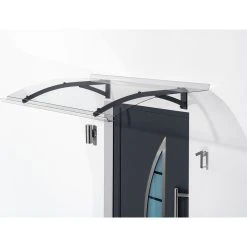 Gutta Typ PT Secco Pultvordach, 150 X 90 Cm, Anthrazit