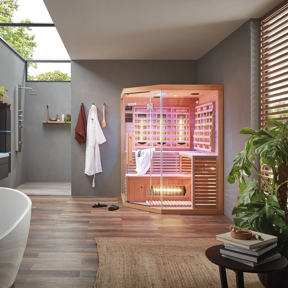Home Deluxe Sahara XXL Infrarotsauna Mit Vollspektrumstrahler 2 Home Deluxe Sahara XXL Infrarotsauna Mit Vollspektrumstrahler – Bild 2