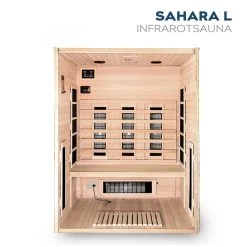 Home Deluxe Sahara L Infrarotsauna Mit Vollspektrumstrahler -BRB-Lagertechnik Geschäft 1784290000 prod 004