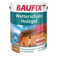 BAUFIX Wetterschutz-Holzgel Eiche Hell, 5 Liter