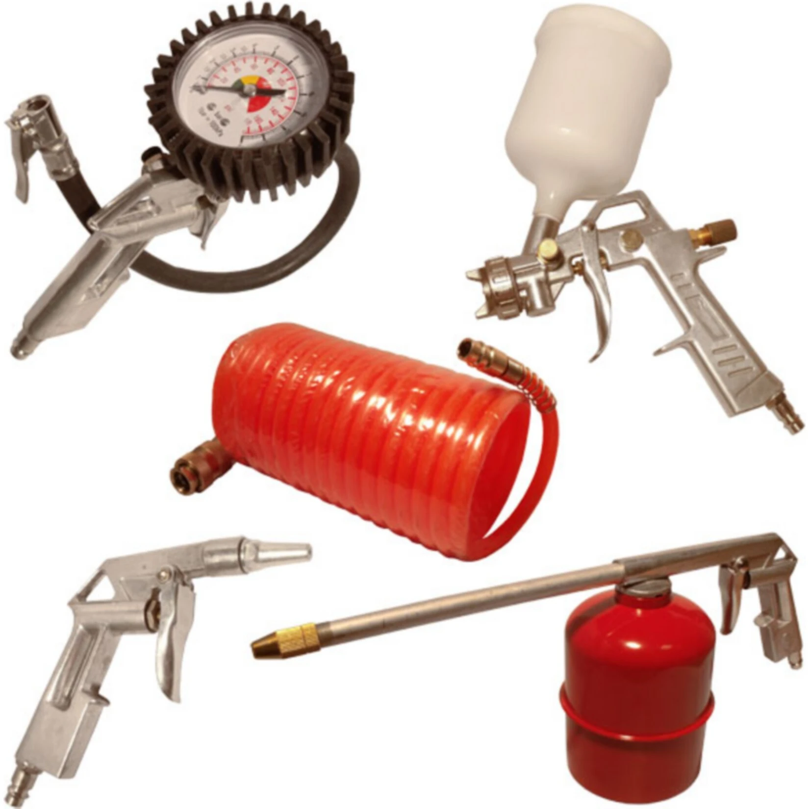 Mauk Druckluft Geräteset 5 Tlg. 1 Mauk Druckluft Geräteset 5 Tlg.