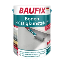 BAUFIX Boden-Flüssigkunststoff Silbergrau 5 L