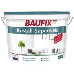 BAUFIX Kristall-Superweiß 10 L