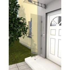 Gutta HD Klar Vordach-Seitenteil, 60 X 180 Cm