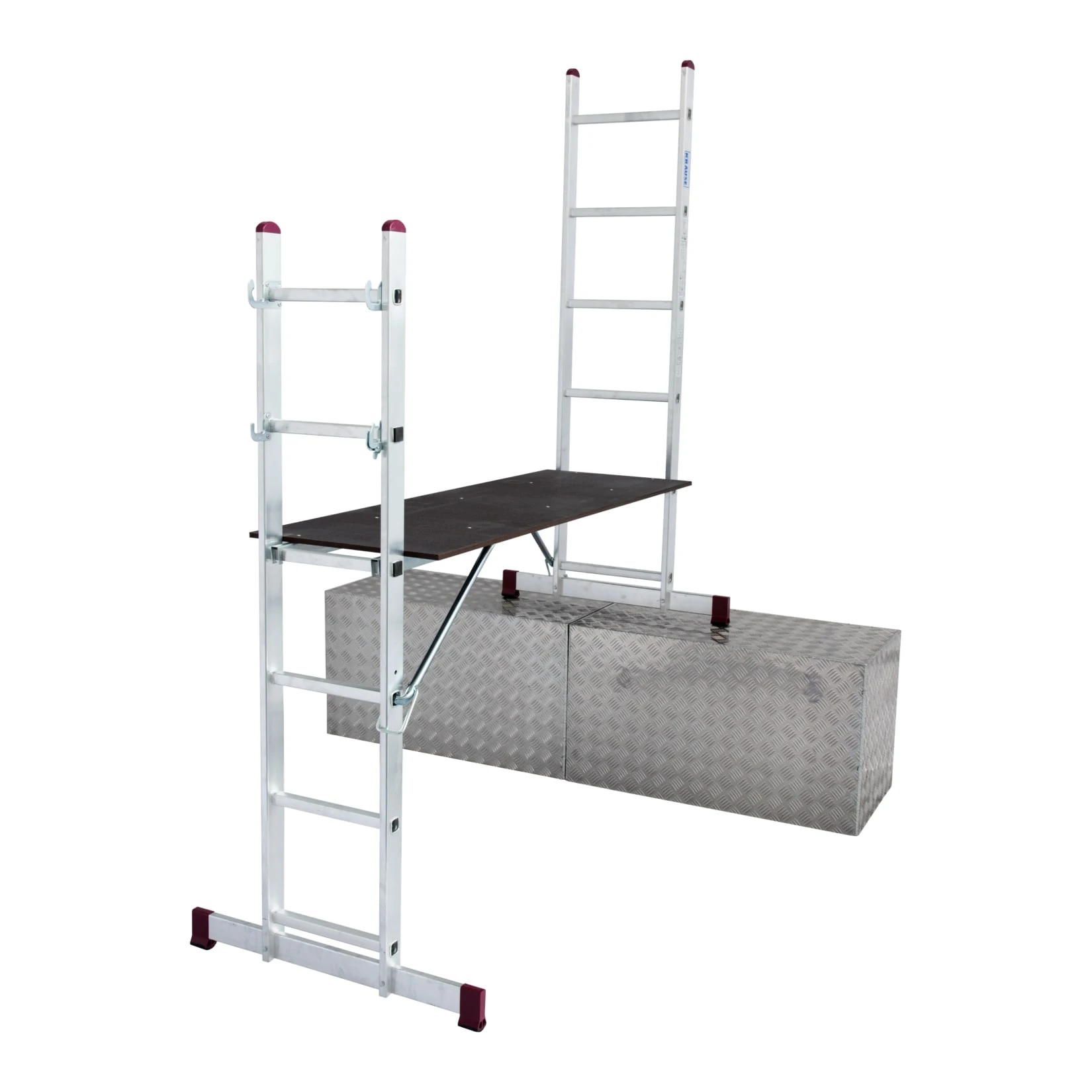 Krause 082015 Leiter-Gerüst - 2 X 6 Sprossen 3 Krause 082015 Leiter-Gerüst - 2 X 6 Sprossen – Bild 3