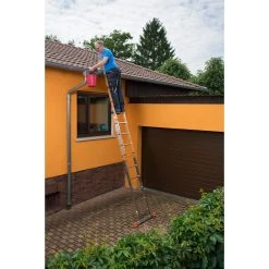 Krause "Fabilo" Schiebeleiter - 2 X 9 Sprossen -BRB-Lagertechnik Geschäft 1909490000 prod 006