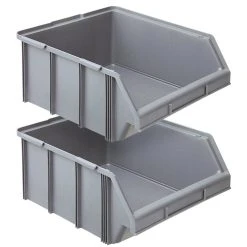 BRB-Lagertechnik BRB 22788 Lagerbox 2er Set, 48 L