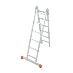 Krause "Trimatic" Gelenkleiter - 2 X 6 Sprossen
