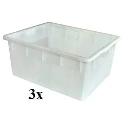 BRB-Lagertechnik BRB 55345 Universalbehälter-Set 145 Liter