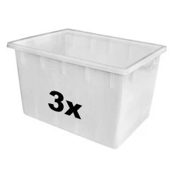 BRB-Lagertechnik BRB 55346 Universal-Behälter-Set 170 Liter