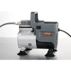 MAUK Airbrush Kompressor Set Mit Farben Und Zubehör