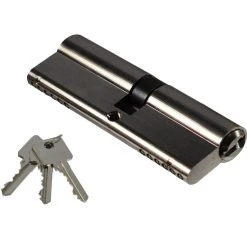 KM MEETH ZAUN GMBH KM Meeth Standard-Schließzylinder Inkl. 3 Schlüsseln