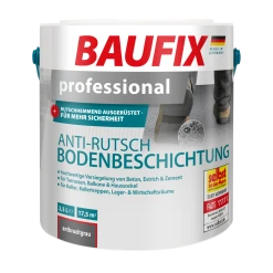 BAUFIX Professional Anti-Rutsch-Bodenbeschichtung Anthrazitgrau, 2,5 Liter