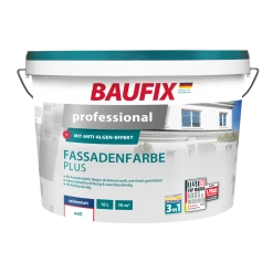 BAUFIX Professional Fassadenfarbe Plus, 10 Liter