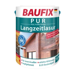 BAUFIX PUR-Langzeitlasur Kiefer, 5 Liter