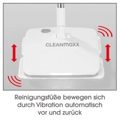 CLEANmaxx Akku-Vibrationsmopp 11,1V Weiß -BRB-Lagertechnik Geschäft 2057818000 prod 004