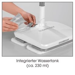 CLEANmaxx Akku-Vibrationsmopp 11,1V Weiß -BRB-Lagertechnik Geschäft 2057818000 prod 006