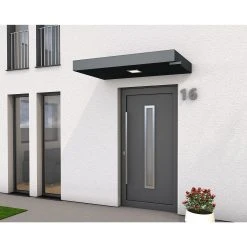 Gutta BS PLUS 160 Rechteckvordach Mit Wasserspeier Rechts