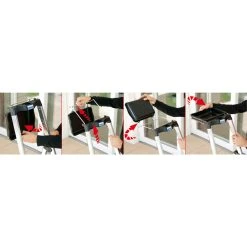 Krause Stufen-Stehleiter Secury Mit MultiGrip-System Und 8 L System-Eimer, 4 Stufen -BRB-Lagertechnik Geschäft 2100155000 prod 004