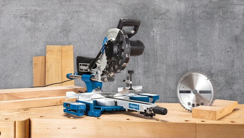 Scheppach HM140L Kapp-Zugsäge 6 Scheppach HM140L Kapp-Zugsäge – Bild 6