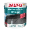 BAUFIX Wetterschutz-Holzgel Graphitgrau Metallic, 2,5 Liter
