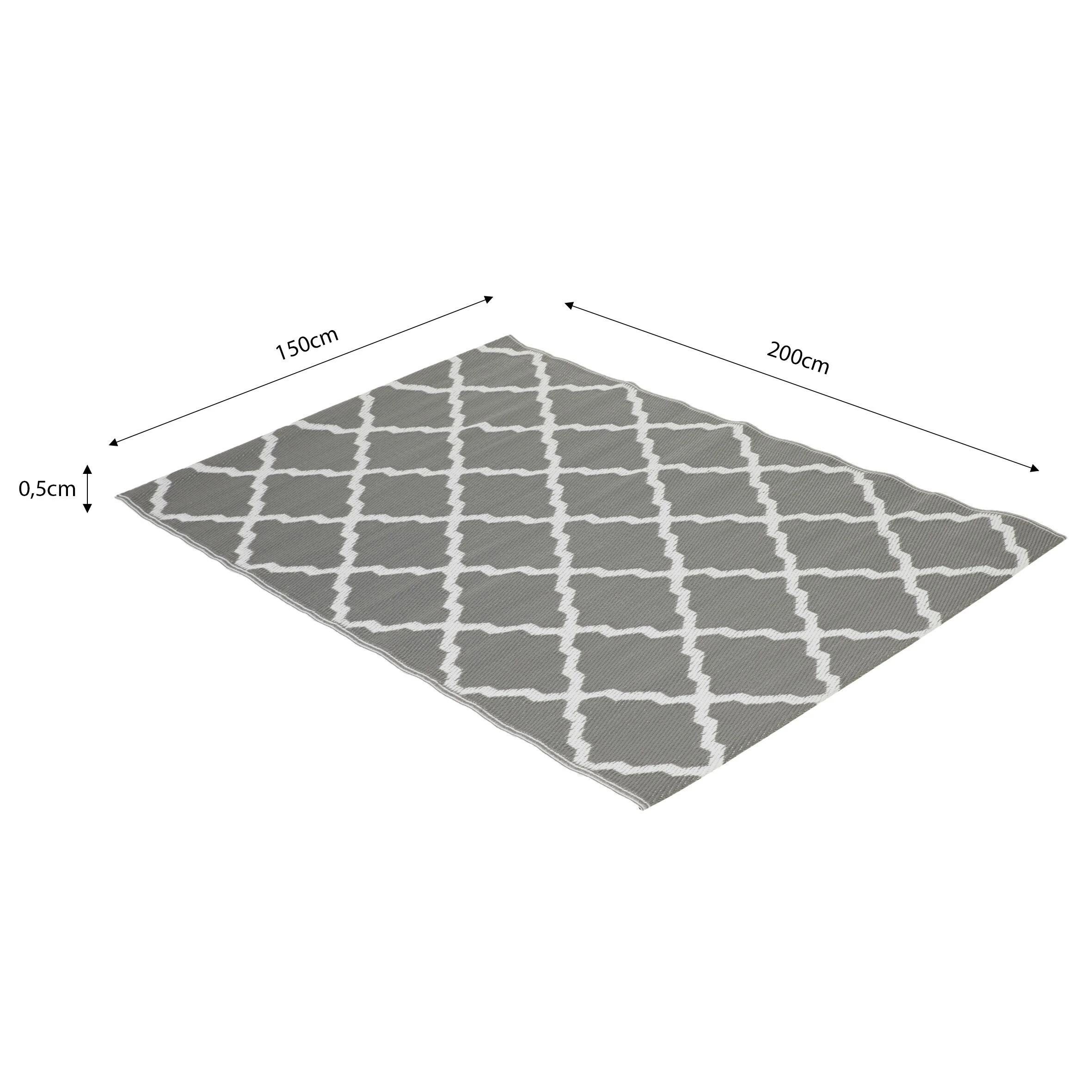 Greemotion Outdoor-Teppich,ca. 200x0,5x150 Cm Versch. Ausführungen 2 Greemotion Outdoor-Teppich,ca. 200x0,5x150 Cm Versch. Ausführungen – Bild 2