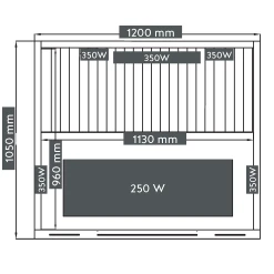 PRODUKT SAFIR Infrarotkabine 7 PRODUKT SAFIR Infrarotkabine -BRB-Lagertechnik Geschäft 2324848000 prod 004
