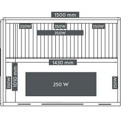 PRODUKT NEW YORK Infrarotkabine -BRB-Lagertechnik Geschäft 2324850000 prod 005