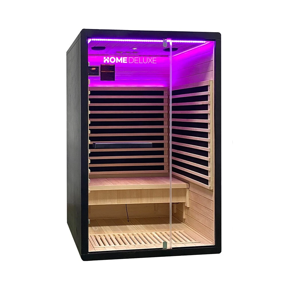 Home Deluxe Infrarotkabine NERO - M 2 Home Deluxe Infrarotkabine NERO - M – Bild 2