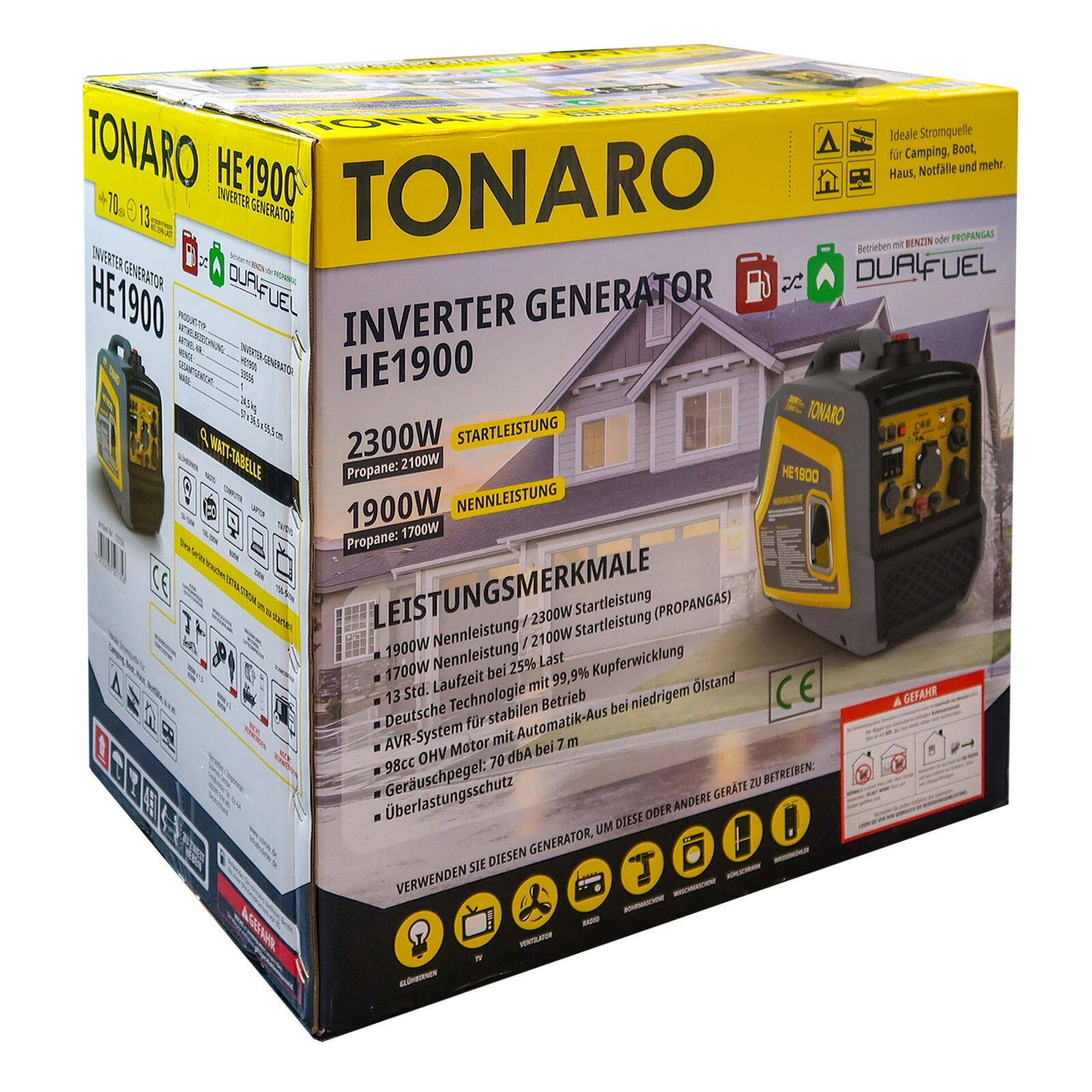 Sonstiges Tonaro Dual- Inverter Generator HE 1900 1 Sonstiges Tonaro Dual- Inverter Generator HE 1900