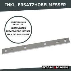 STAHLMANN Abricht- Und Dickenhobelmaschine # ADH204 Inkl. 2. Paar Hobel-Messer Hobelmaschine -BRB-Lagertechnik Geschäft 8600153300 1188 prod 004